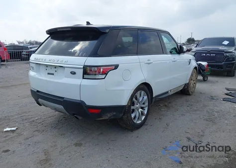 2016 Land Rover Range Rover Sport 3.0L V6 Supercharged Hse z USA, uszkodzony, nr VIN SALWR2VF4GA637222
